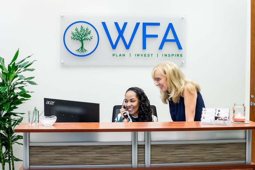 The WFA front desk team